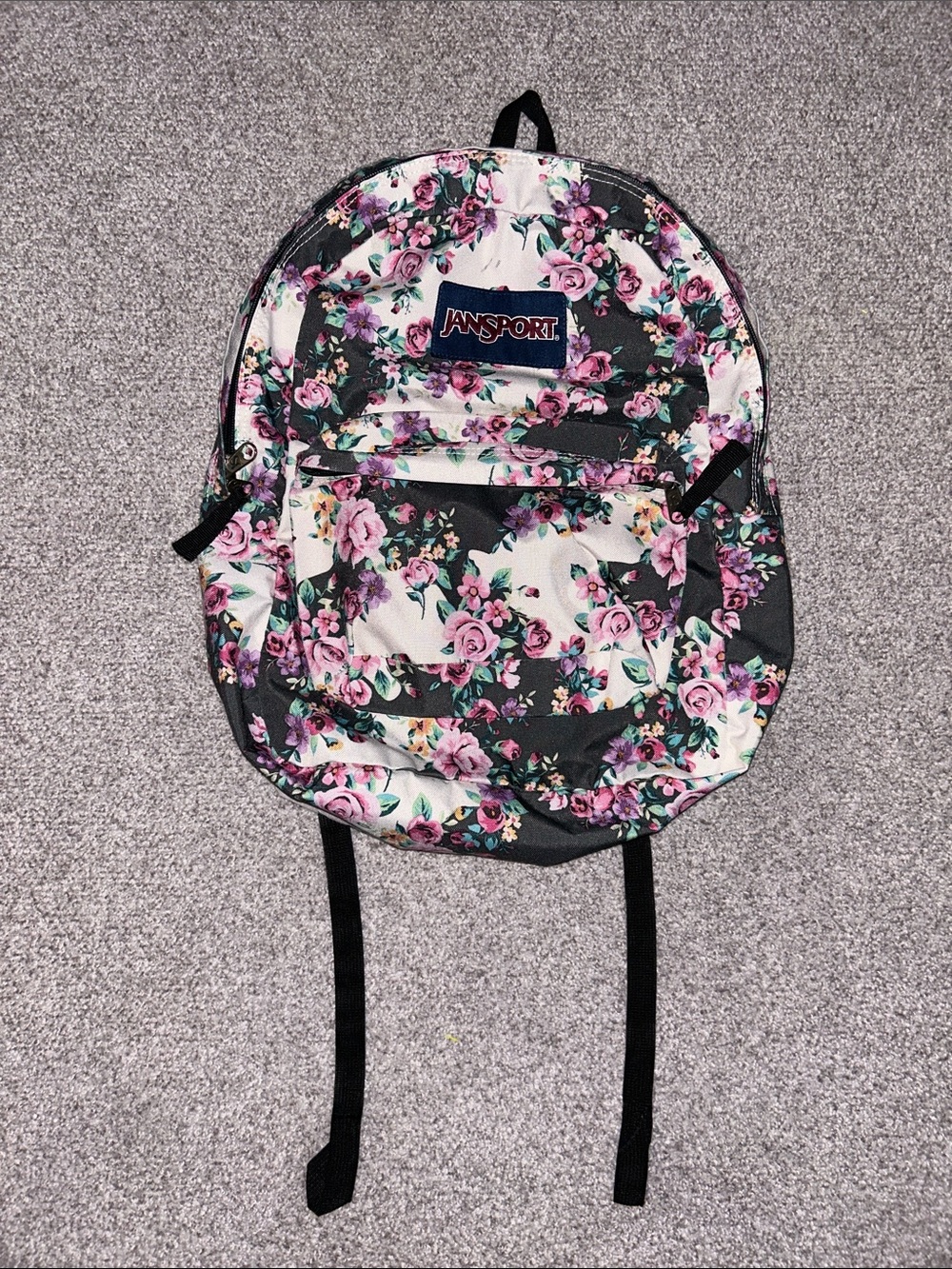 JanSport Girls’ Floral Backpack
